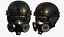 Kask Scifi Military Combat Model 3D Low Poly Human Generic