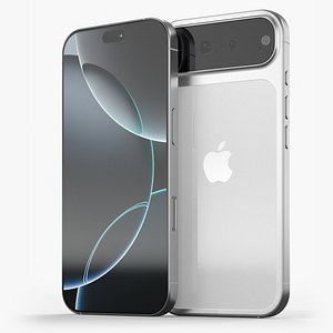 iPhone 17 Concept with Triple Camera White