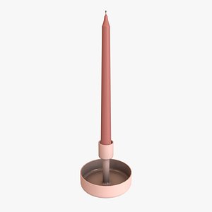Candle holder 04 3D
