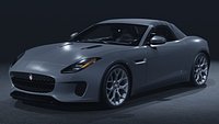 2019 Jaguar F-Type R Convertible 3D Model  Open-Top British Performance Supercharged Luxury