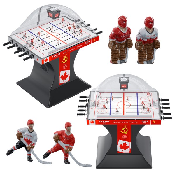 hockey table players 3D model