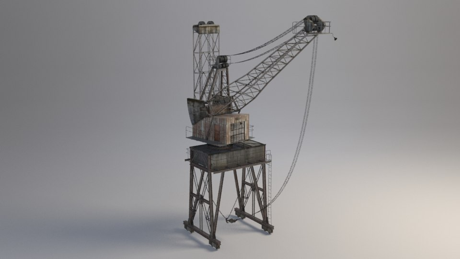 3d Model Crane