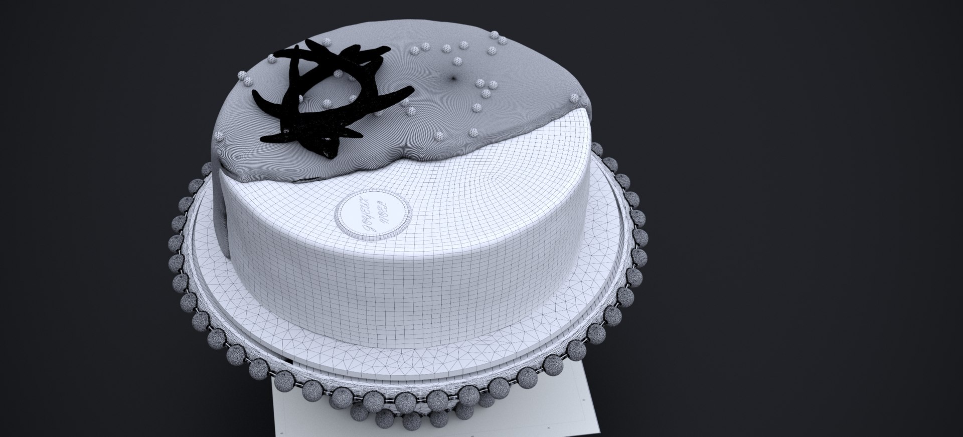 3D RED VELVET CHOCOLATE CAKE 2024 TurboSquid 2294007