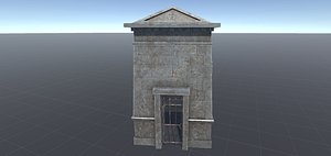 3D model crypt location cemetery