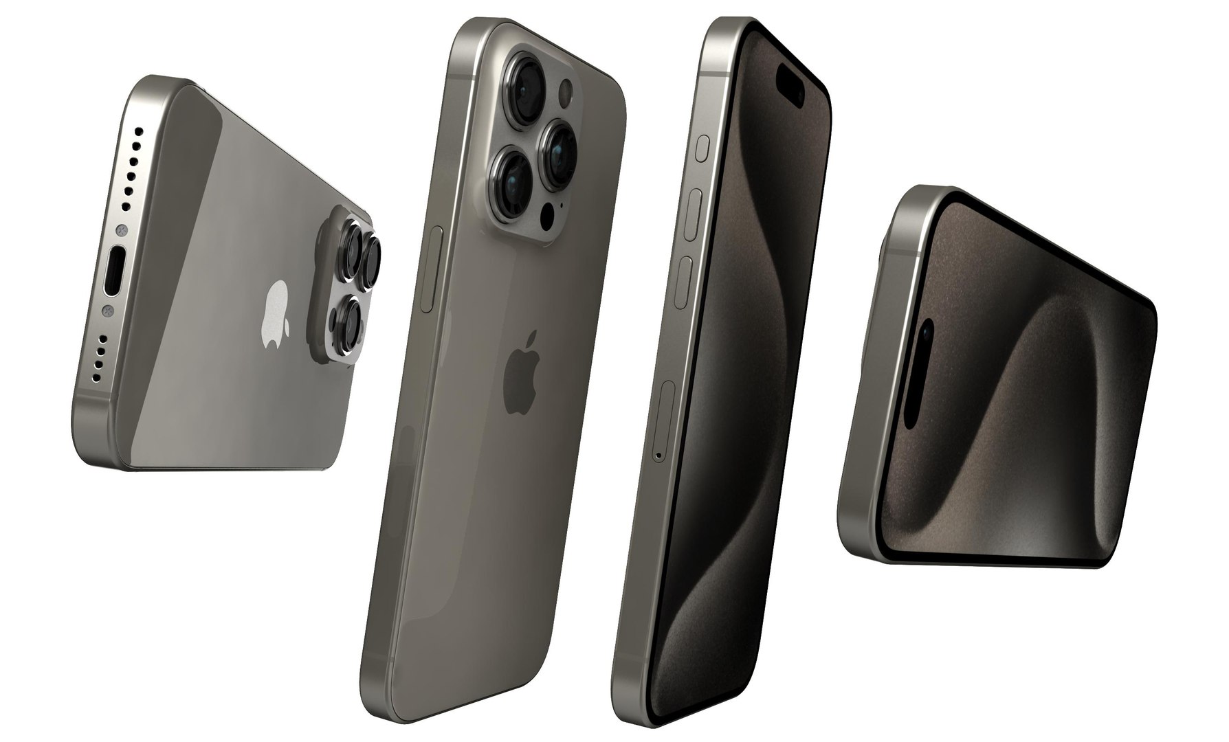 Apple iPhone 15 Pro Natural Titanium 3D model https://p.turbosquid.com/ts-thumb/Qe/x3CEH2/7p/14/jpg/1695451005/1920x1080/fit_q87/9dee8a51d7ea7a6aed0bc3419904aebf7b2471dd/14.jpg