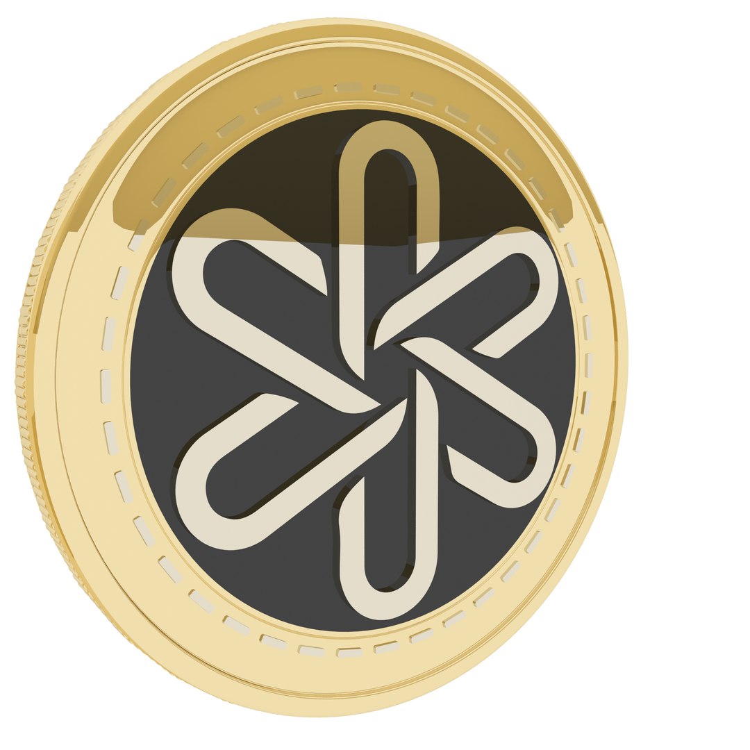 3D Dent Cryptocurrency Gold Coin - TurboSquid 1849019
