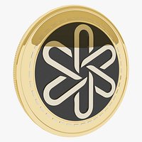 Dent Cryptocurrency Gold Coin