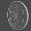 Dent Cryptocurrency Gold Coin