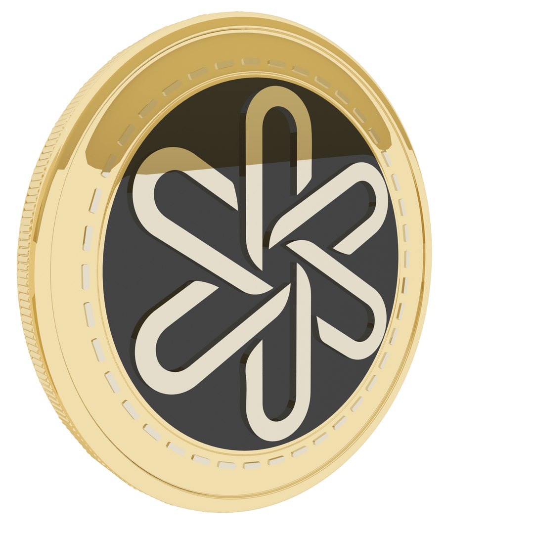 3D Dent Cryptocurrency Gold Coin - TurboSquid 1849019