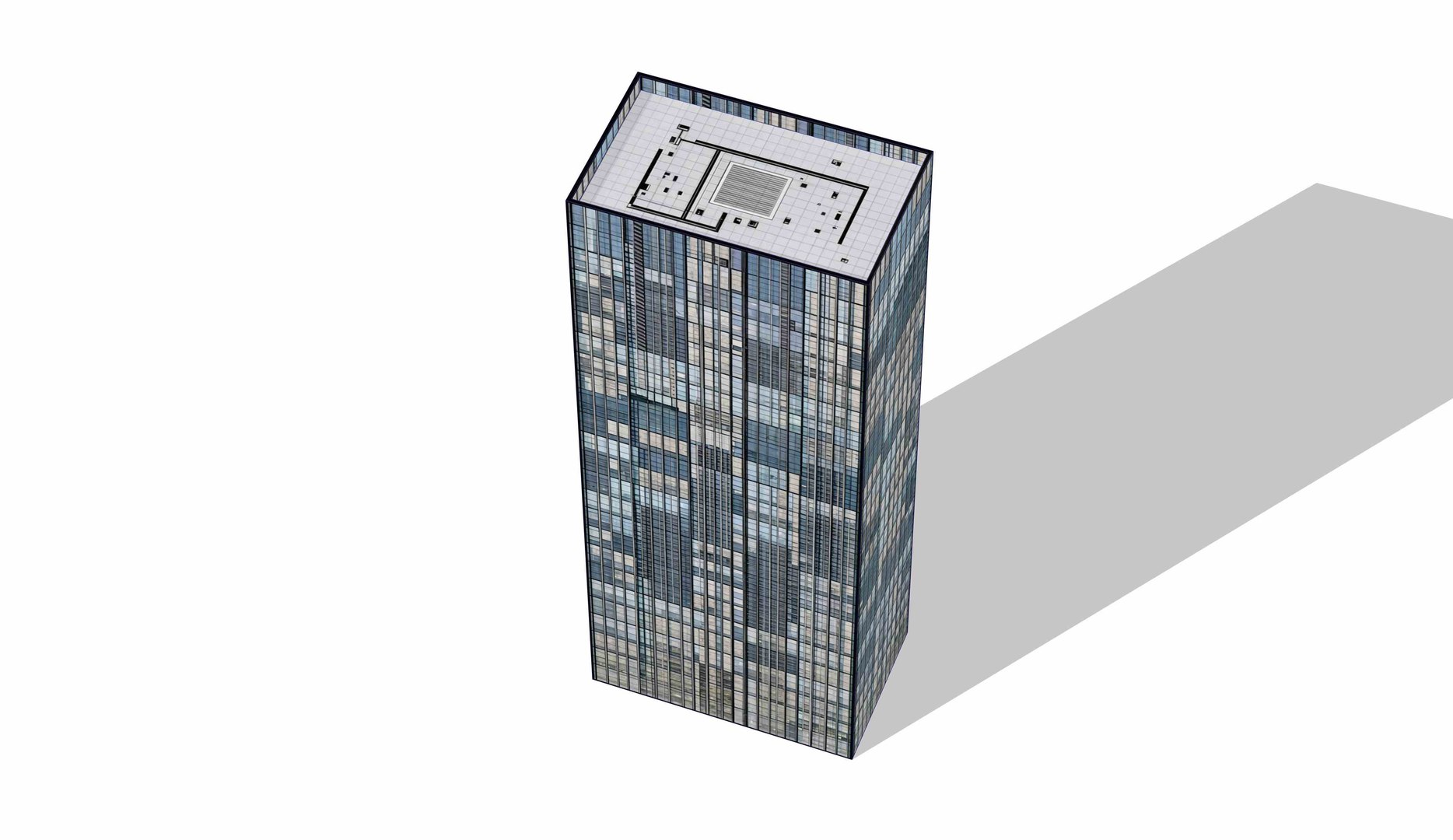 Low-poly Modern High-Rise Apartment Building 3D Model - TurboSquid 2631078