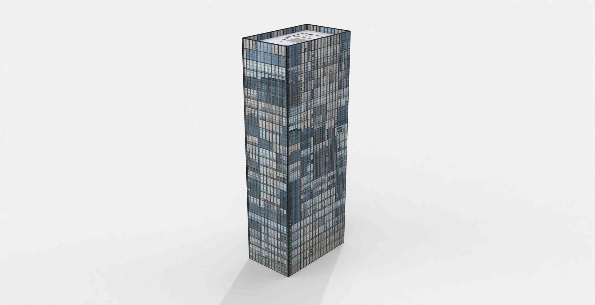 Low-poly Modern High-Rise Apartment Building 3D Model - TurboSquid 2631078