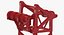 Crane L Head Section 10m Red