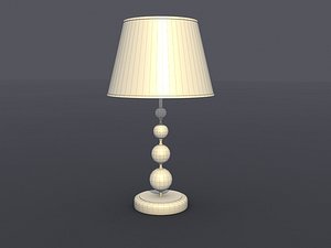 Red Carnival Table Lamp