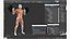 Anatomy Male Muscular System Squats Animated Rigged