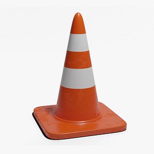 Traffic Cone 3D model