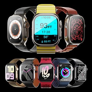 Apple Watch Series 8 3D model