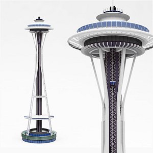 Space Needle 3D Models for Download | TurboSquid