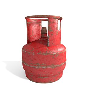 3D gas cylinder