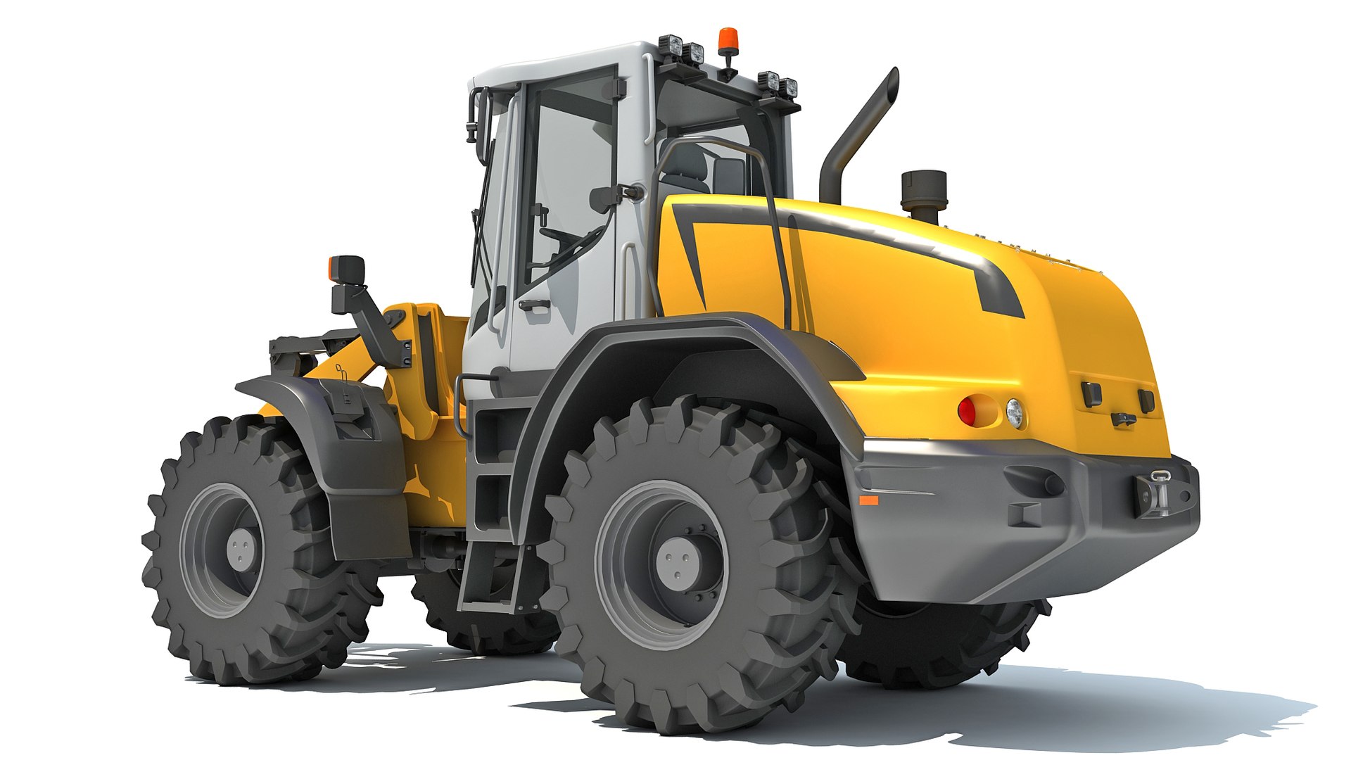 3D Model Wheel Load Loader - TurboSquid 1673294