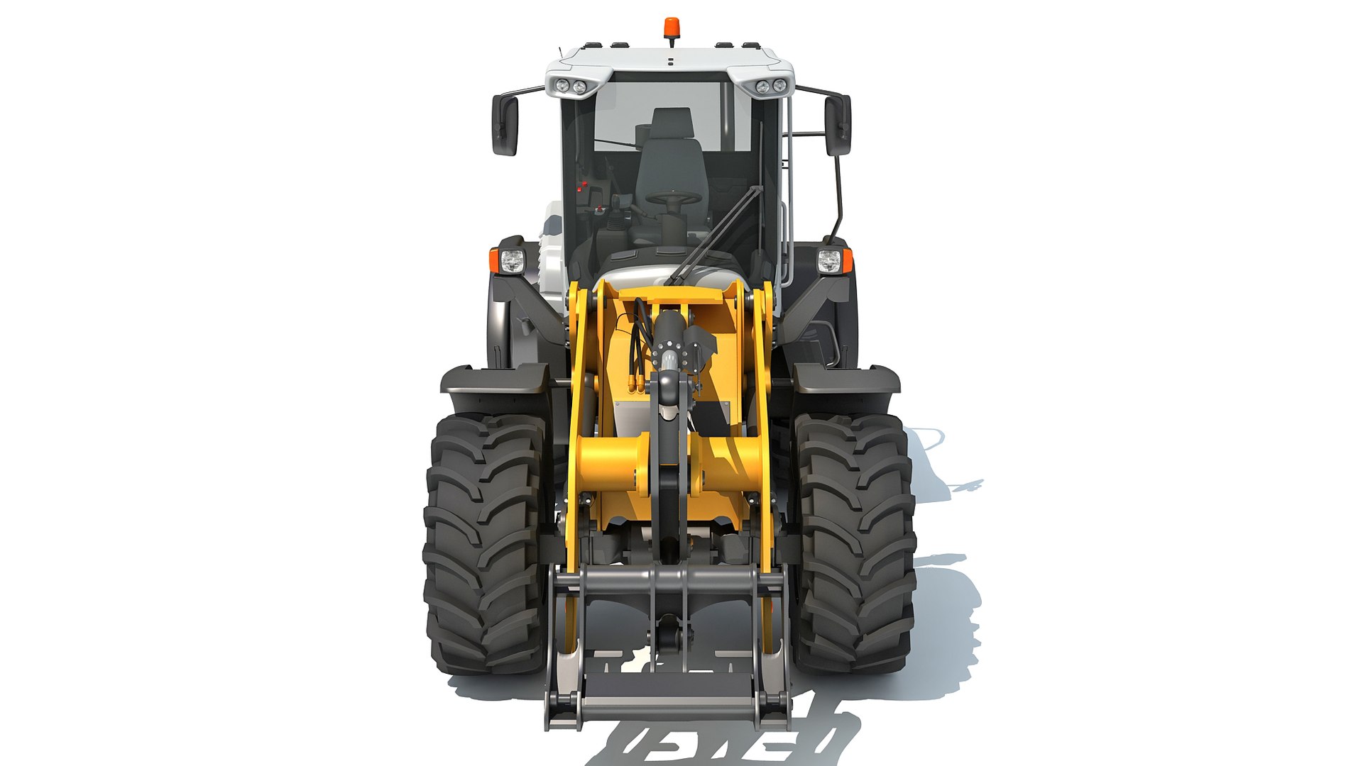 3D Model Wheel Load Loader - TurboSquid 1673294