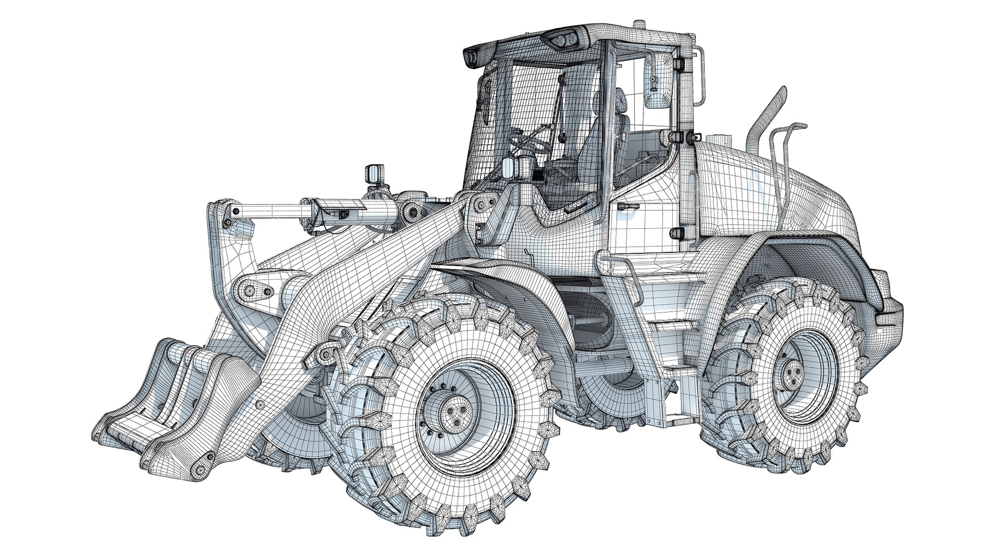 3D Model Wheel Load Loader - TurboSquid 1673294