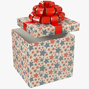 3D model gift box