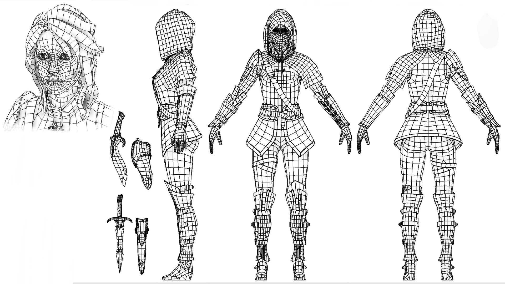 3D Assassin Model | 1146469 | TurboSquid