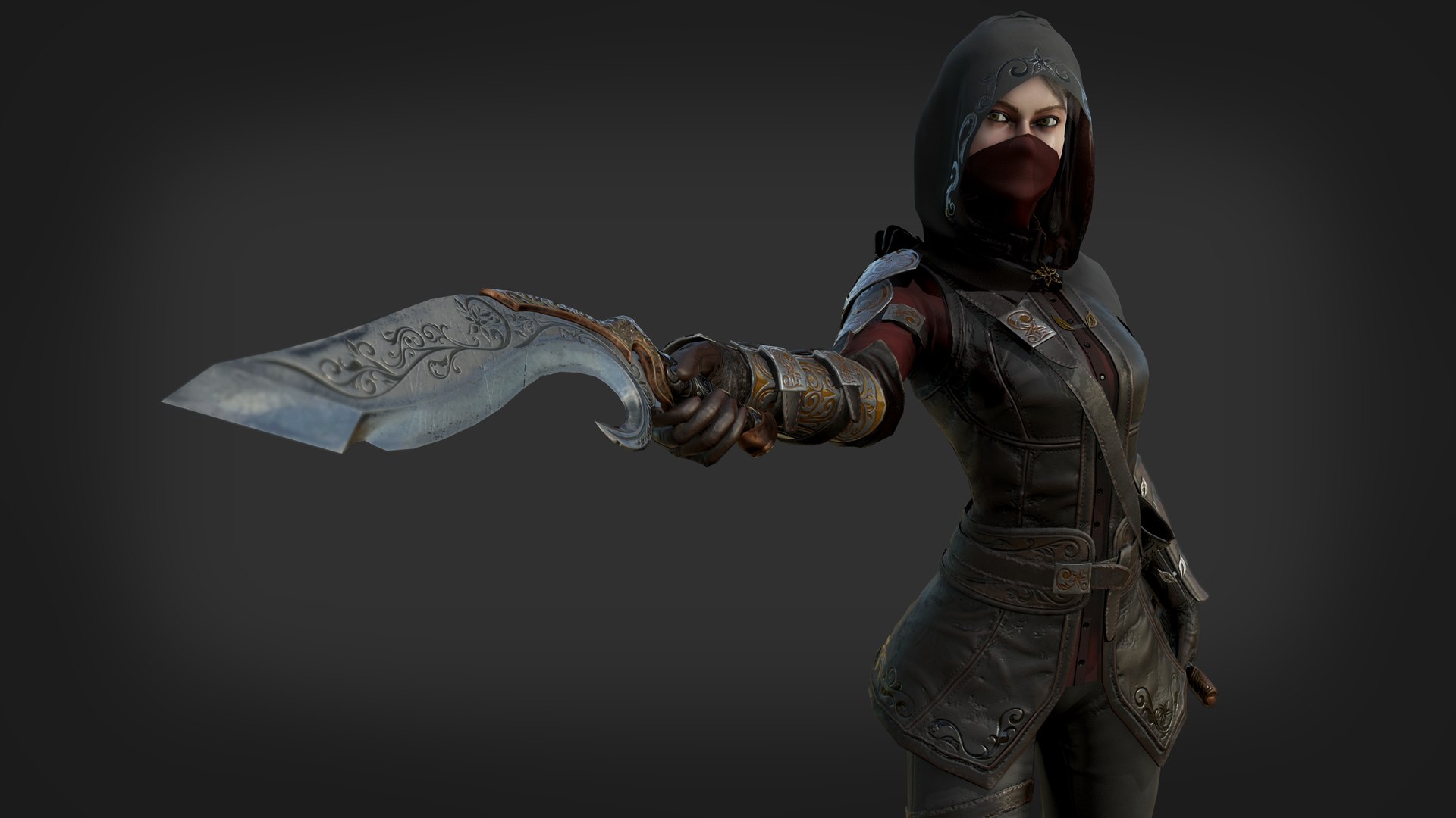 3D Assassin Model | 1146469 | TurboSquid
