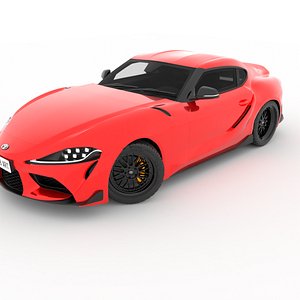3D model Toyota Supra 2021