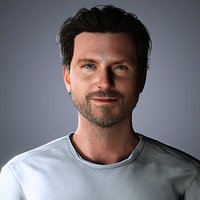 Bradley Cooper 3D Model