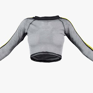 3D model Arm Stripes Mesh Top Remastered