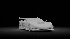 Koenigsegg Jesko 2020 3D model