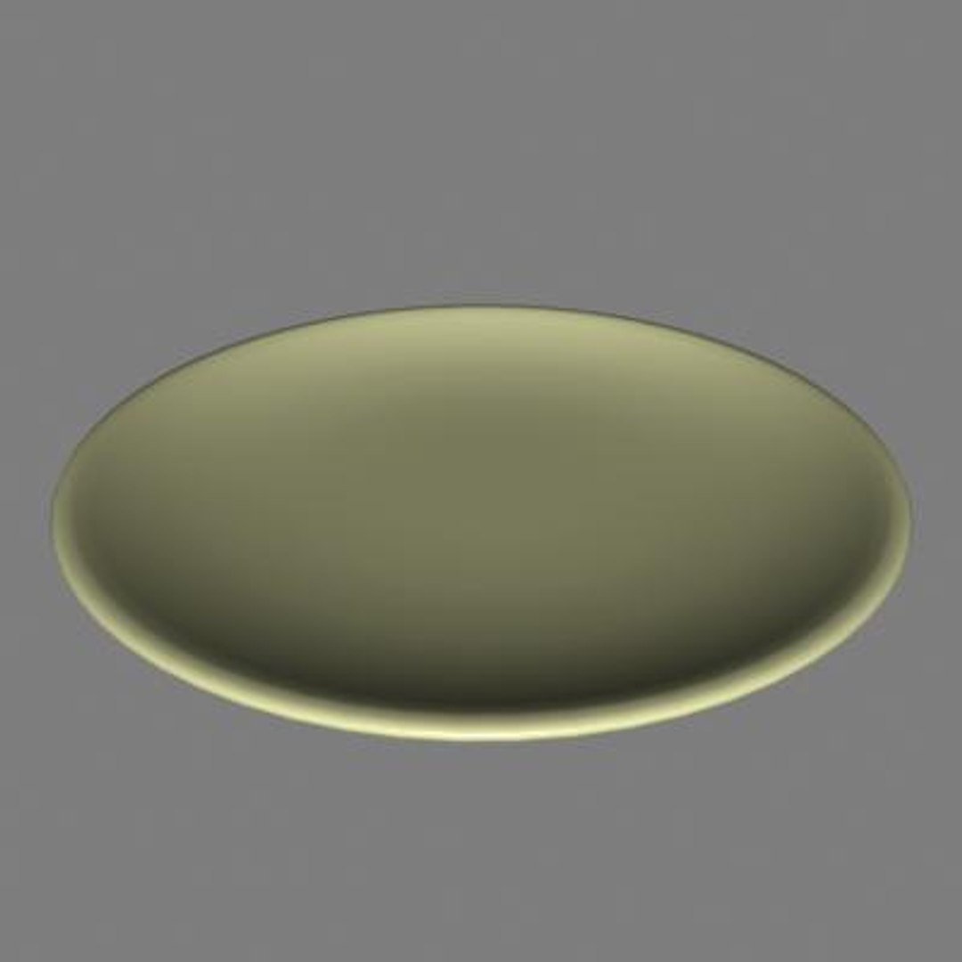 3d model plate