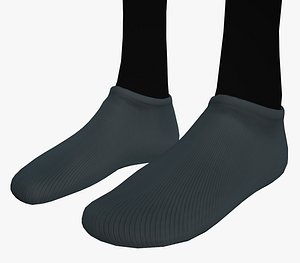 Black Socks Style 2