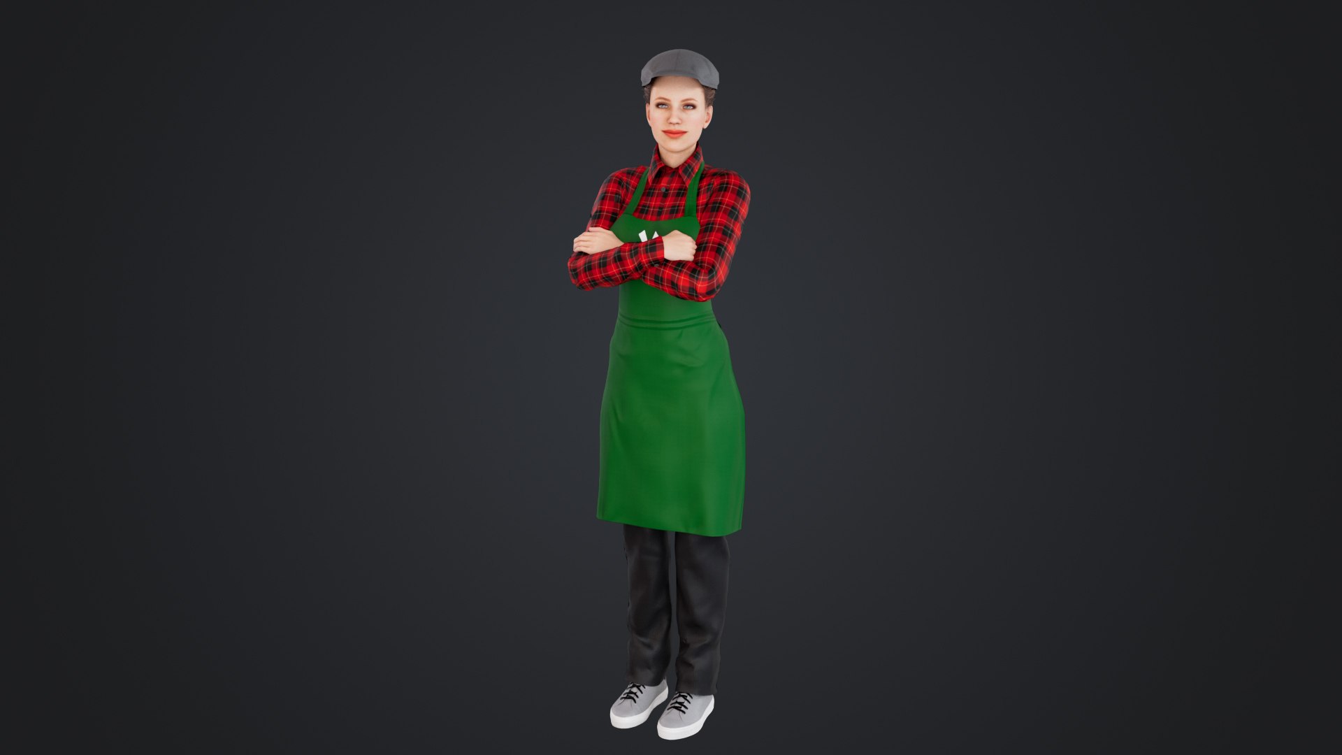 Female Cashier 3D https://p.turbosquid.com/ts-thumb/Qf/r05UFm/9e/femalesalesperson_118/jpg/1753662636/1920x1080/fit_q87/a6dfc60b54cf97d6db9be28f42500114431b6100/femalesalesperson_118.jpg