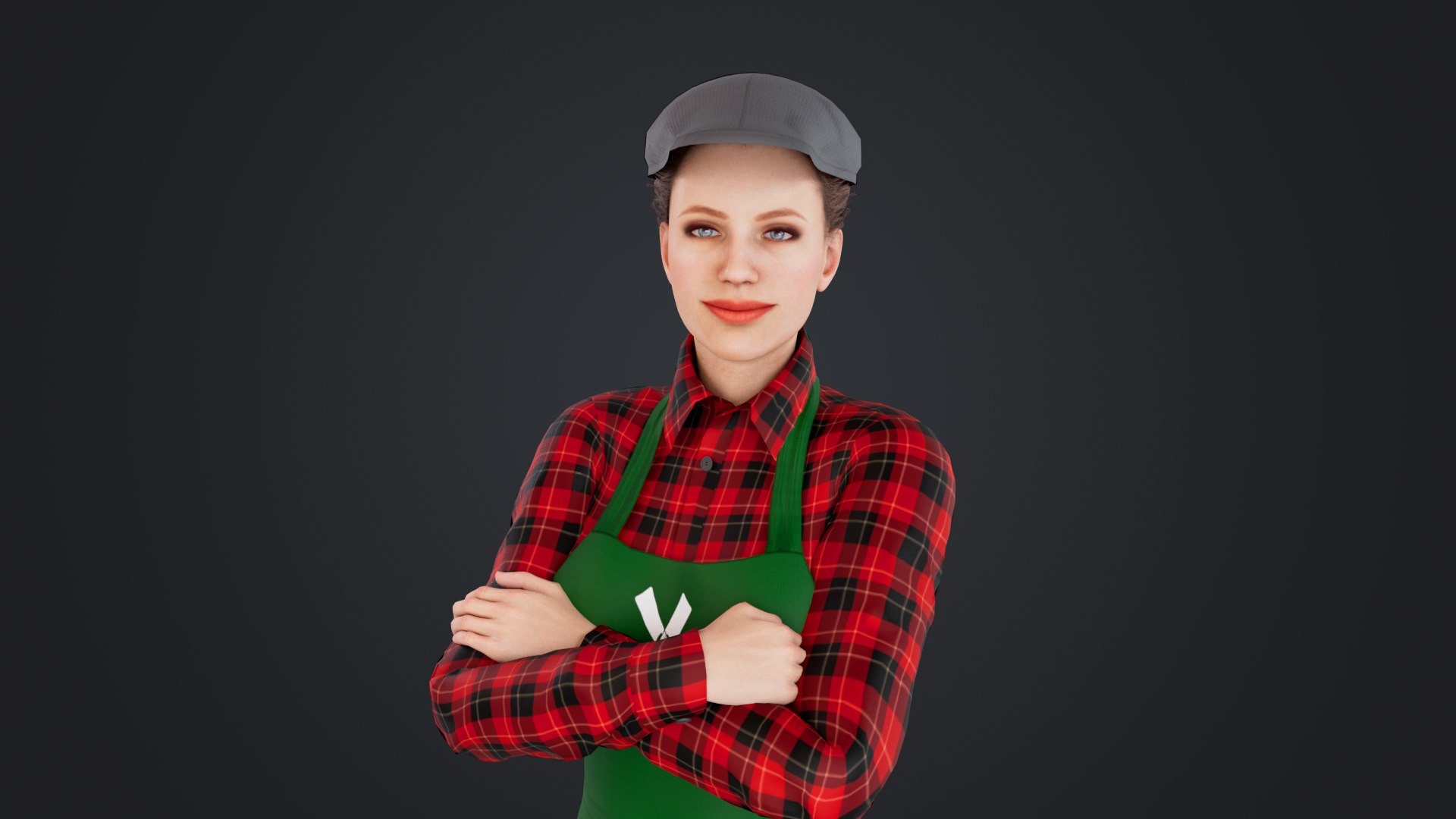 Female Cashier 3D https://p.turbosquid.com/ts-thumb/Qf/r05UFm/Fr/femalesalesperson_119/jpg/1753662636/1920x1080/fit_q87/20066f288177f06d7433c69770940092ba799c75/femalesalesperson_119.jpg