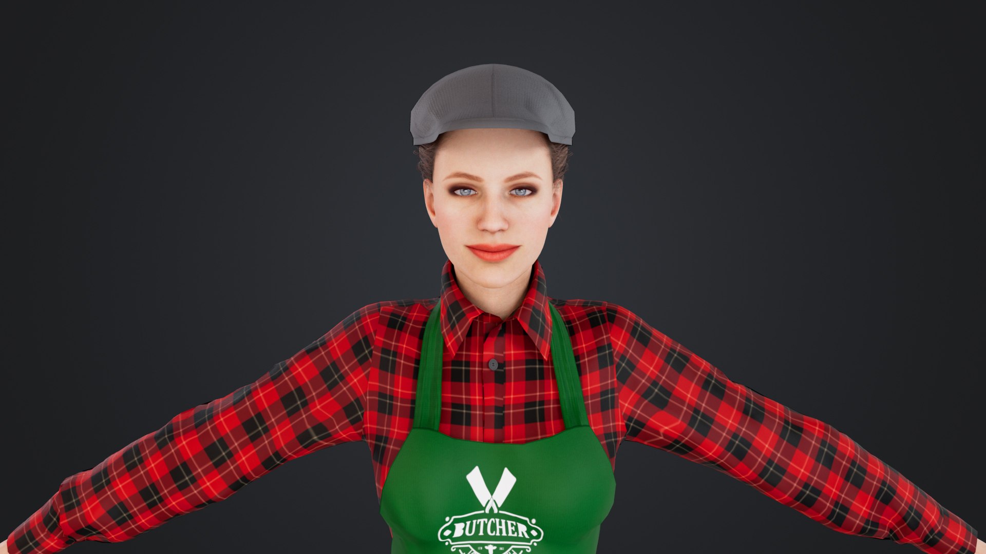 Female Cashier 3D https://p.turbosquid.com/ts-thumb/Qf/r05UFm/Wd/femalesalesperson_111/jpg/1753662631/1920x1080/fit_q87/fca1d9b5ca01bb9598a8a1b3894aa64127d9711b/femalesalesperson_111.jpg
