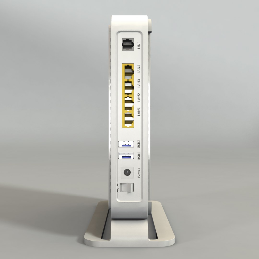 3d Model Site Wireless Router X6n900