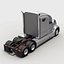 3D Model Semi Trailer Truck 2012