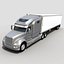 3D Model Semi Trailer Truck 2012
