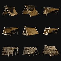 PRIMAL HUNTER VIKING FOREST SAVAGE TENT SHELTER COLLECTION