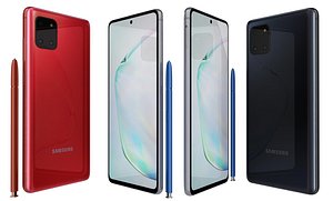 samsung galaxy note10 lite 3D model