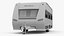 Hobby Caravan Trailer model