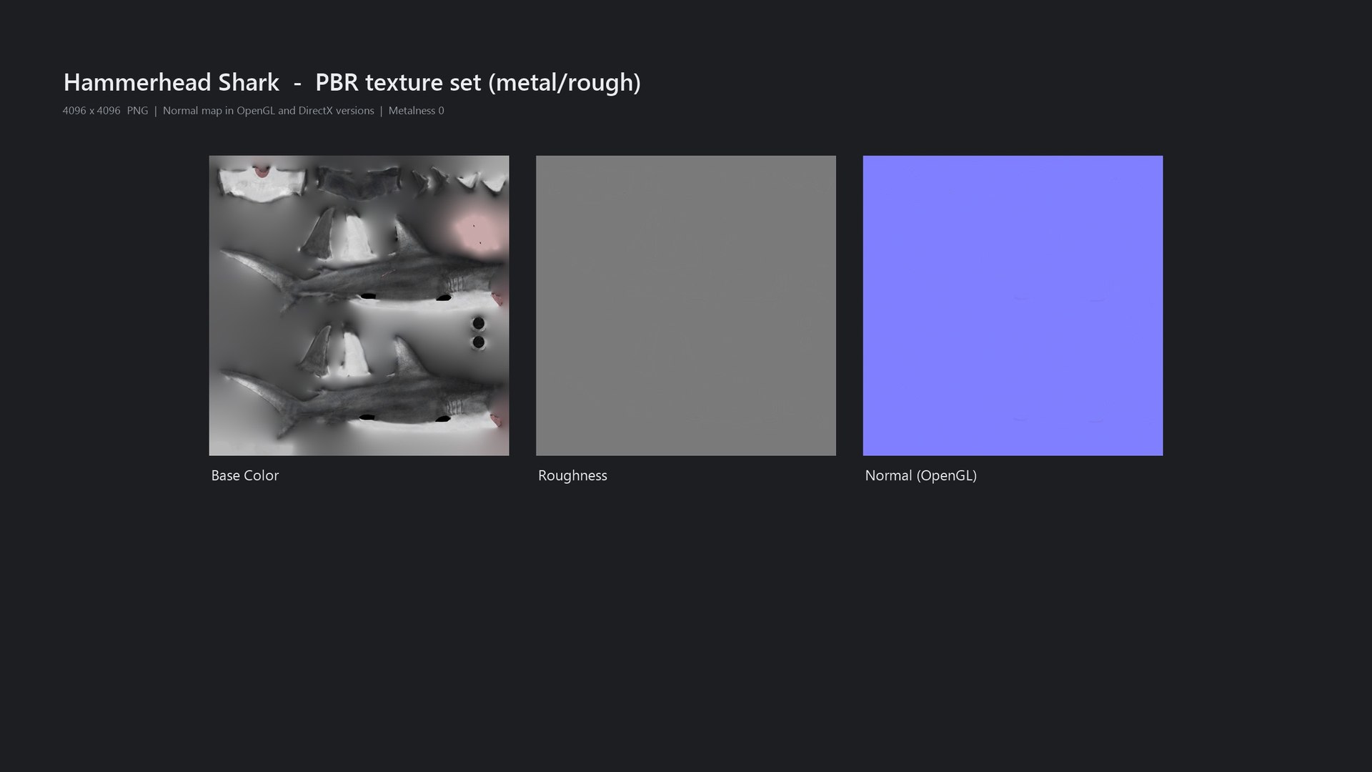 3D Hammerhead Shark - Static PBR https://p.turbosquid.com/ts-thumb/Qg/0bO8ml/tF/12_hammerheadstatic_12_textures/jpg/1791558020/1920x1080/fit_q87/68ba01d1f755c432609e4826adc1f2314762c141/12_hammerheadstatic_12_textures.jpg