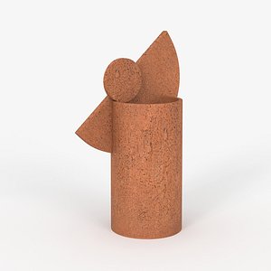 3D Austale Al Terracotta Vase model