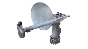 3D model AN SPS-30 Radar
