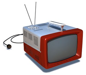 admiral portable television 3D