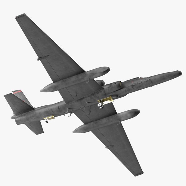 3D model U2 Dragon Lady High Altitude Aircraft