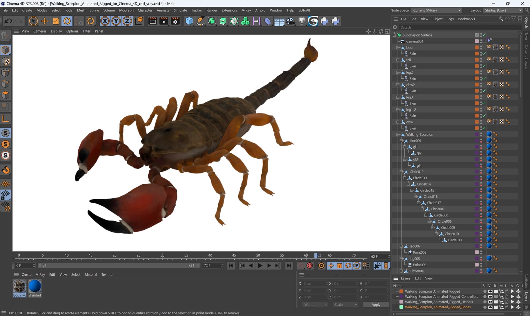 Walking Scorpion Animated Rigged for Cinema 4D model https://p.turbosquid.com/ts-thumb/Qg/HkYs90/tg/walking_scorpion_animated_rigged_for_cinema_4d_1008/jpg/1759466180/1920x1080/fit_q87/c01d8f34402541786314012465b50e440ddb1dfb/walking_scorpion_animated_rigged_for_cinema_4d_1008.jpg