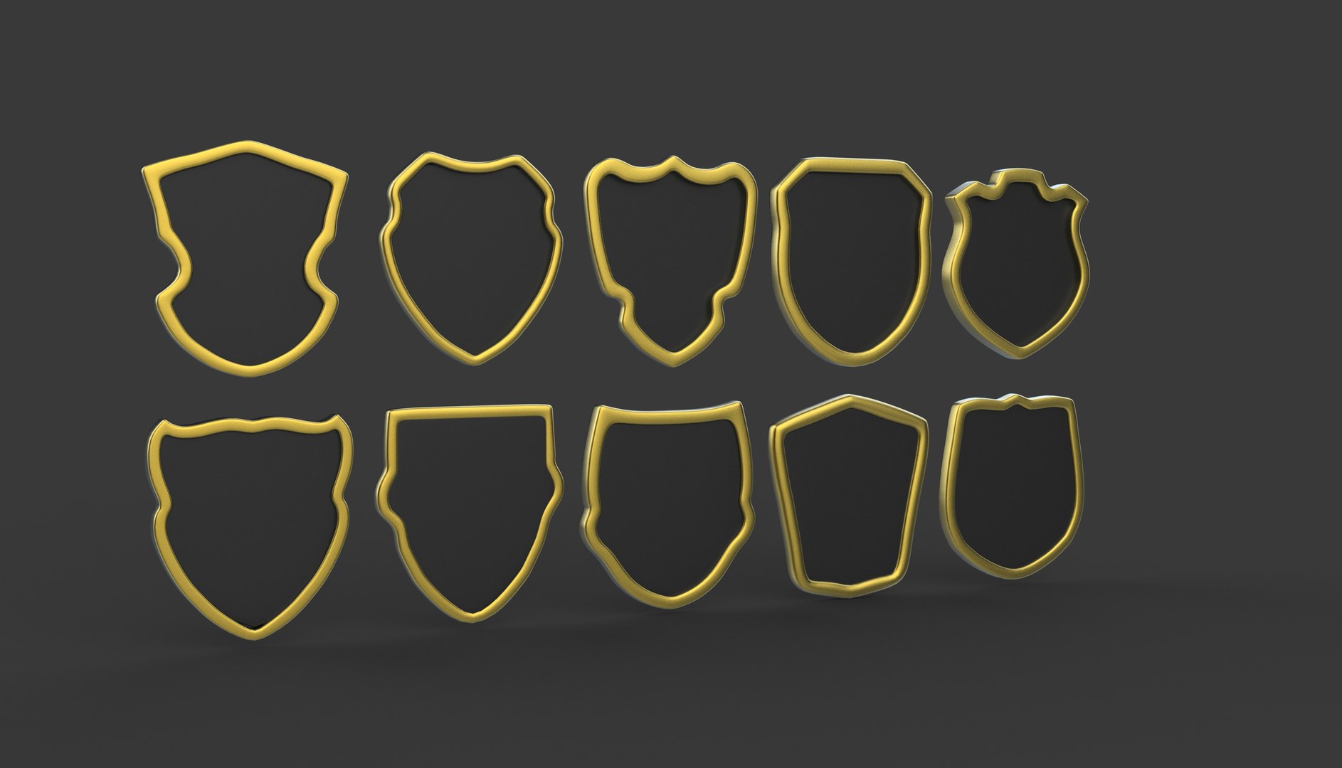 3D Shield Silhouettes 3D model model https://p.turbosquid.com/ts-thumb/Qg/KBiAxC/UB/shieldsilhouettestexture.760/jpg/1747129477/1920x1080/fit_q87/d7311f61bf0665e16169e4fcbe51a27abe8c0d6a/shieldsilhouettestexture.760.jpg